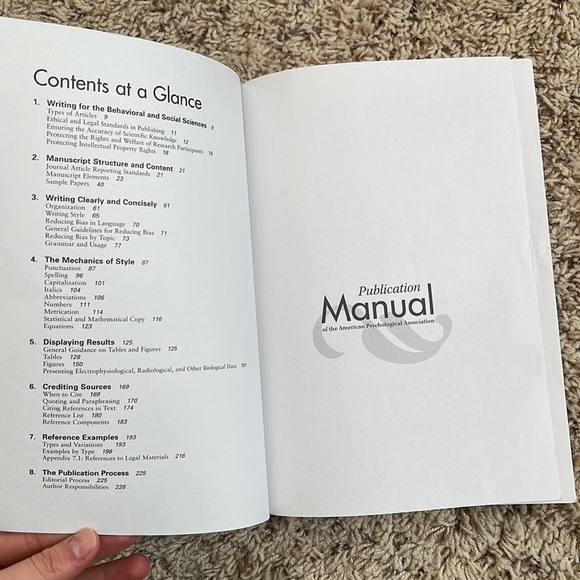 Publication Manual of the American Psychological Association (6th Ed) - Picture 2 of 3